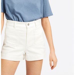 NWT Everlane Patch Pocket Short in Bone